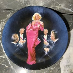 Marilyn Monroe plate